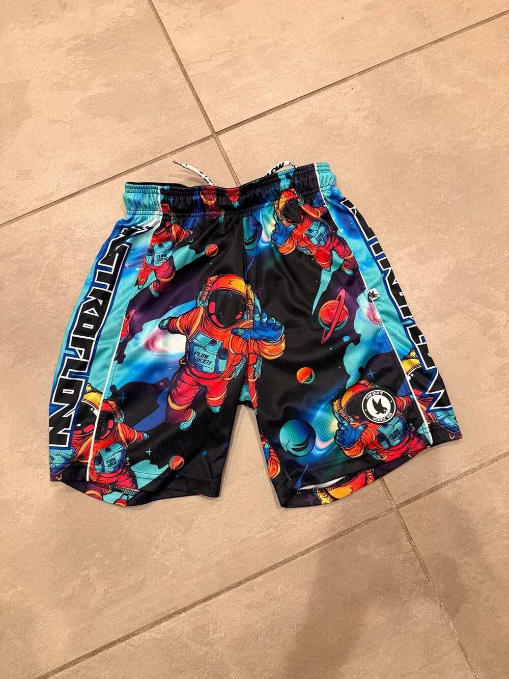 Flow Society Astroflow Youth Size Y-L Basketball Shorts